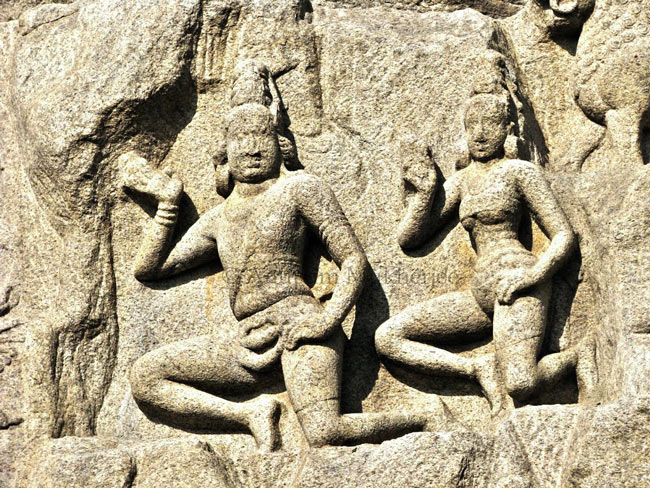 Picture 10 of Indian Mahabalipuram architectural complex