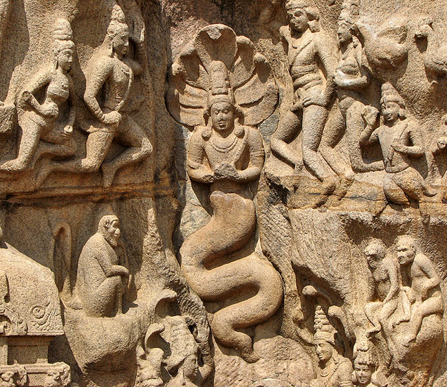 Picture 11 of Indian Mahabalipuram architectural complex