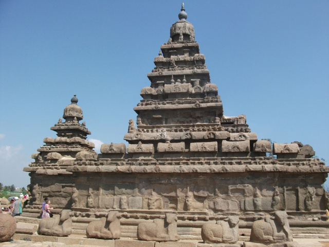 Picture 3 of Indian Mahabalipuram architectural complex