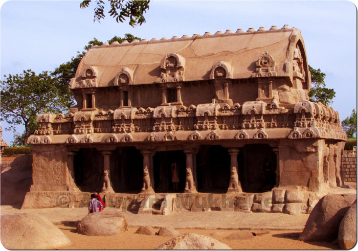 Picture 7 of Indian Mahabalipuram architectural complex