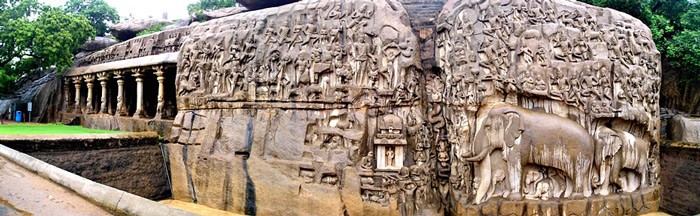Picture 8 of Indian Mahabalipuram architectural complex