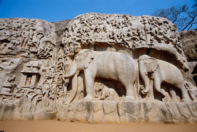 Picture 9 of Indian Mahabalipuram architectural complex