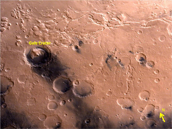 Picture 4 of Indian satellites capture the largest canyon in the Solar System on Mars