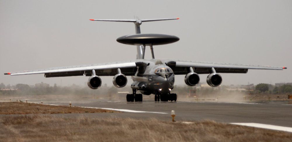 Picture 1 of India's most modern airborne early warning and control system