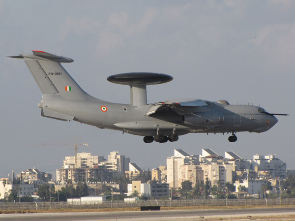 Picture 3 of India's most modern airborne early warning and control system