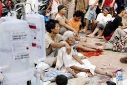 Picture 5 of Indonesia: Number of victims killed by earthquakes on more than 3,500 people