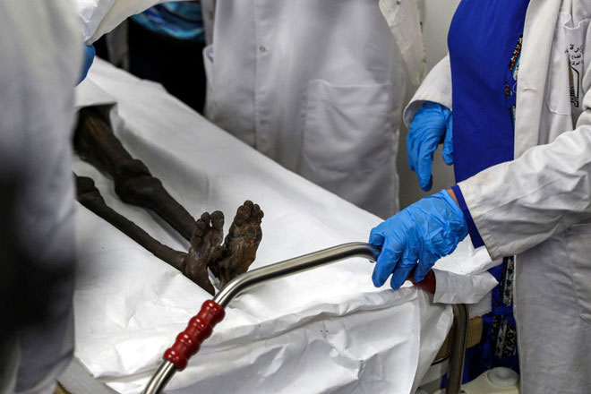 Picture 6 of Inside the 3,400-year-old mummy coffin just opened in Egypt