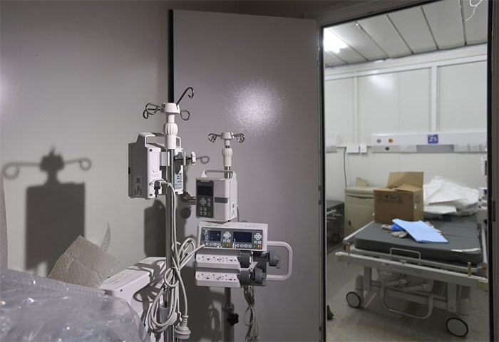 Picture 3 of Inside the Fire Spirit Hospital build the speed at the center of Wuhan