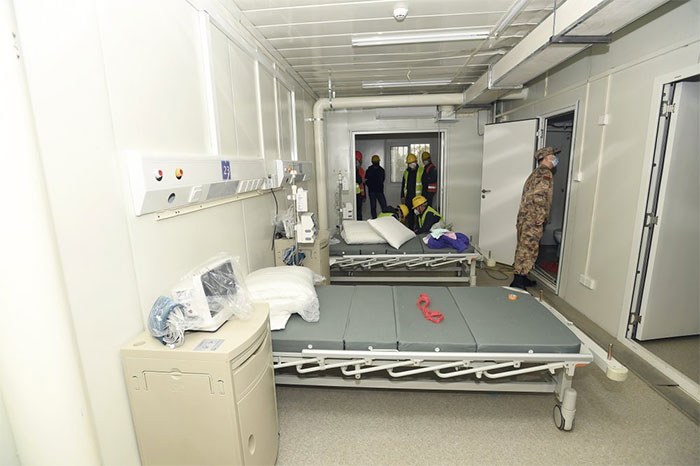 Picture 6 of Inside the Fire Spirit Hospital build the speed at the center of Wuhan