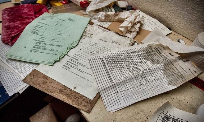 Picture 10 of Inside the shelter of volunteers warning the British nucleus