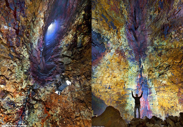 Picture 4 of Inside the volcano 4,000 years old