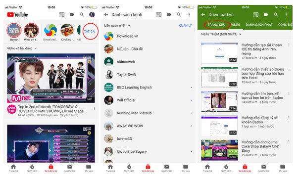Picture 4 of Instructions for subscribing to subscribe to Youtube channel