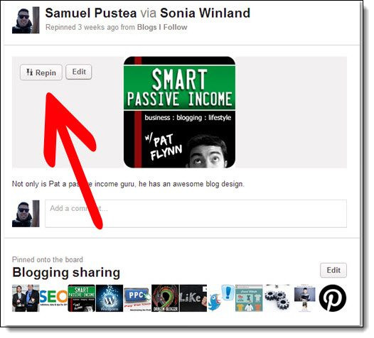 Picture 4 of Instructions for using Pinterest - the new image social network