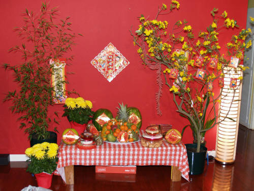 Picture 1 of Instructions on how to present the New Year's Eve offerings