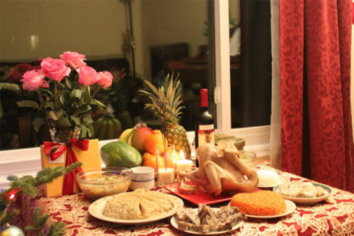 Picture 3 of Instructions on how to present the New Year's Eve offerings