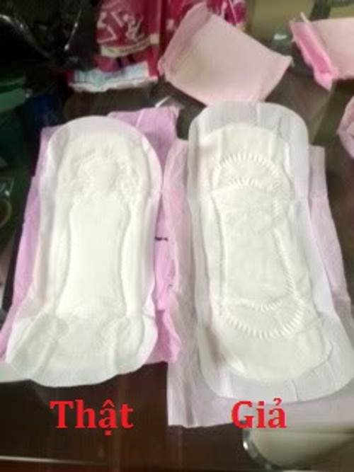 Picture 2 of Instructions to distinguish fake sanitary napkins causing cancer