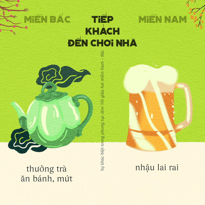 Picture 8 of Interesting New Year differences between Hanoi and Saigon