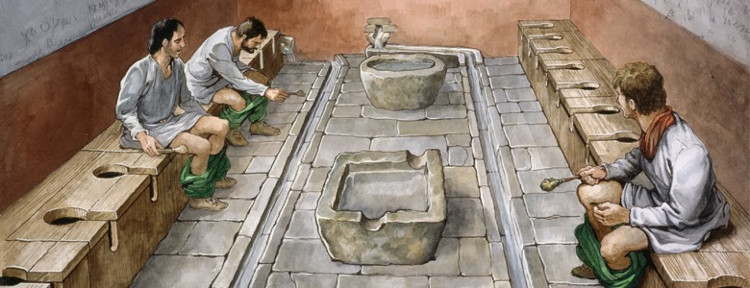 Picture 4 of Interesting things about going to the toilet of ancient Rome