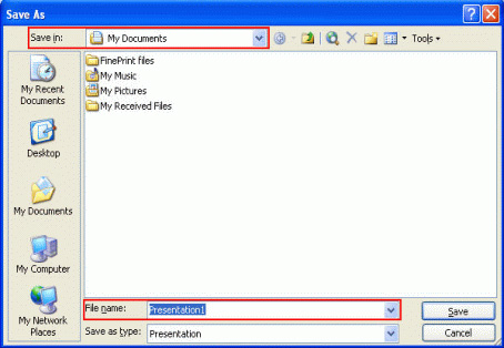 Picture 4 of Introduction to MS PowerPoint 2003
