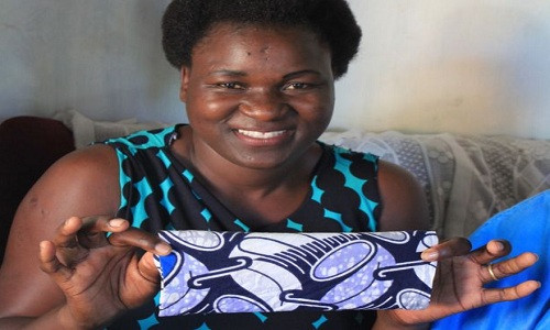 Picture 2 of Inventing the meaning of where sanitary napkins cost as much as a day's salary