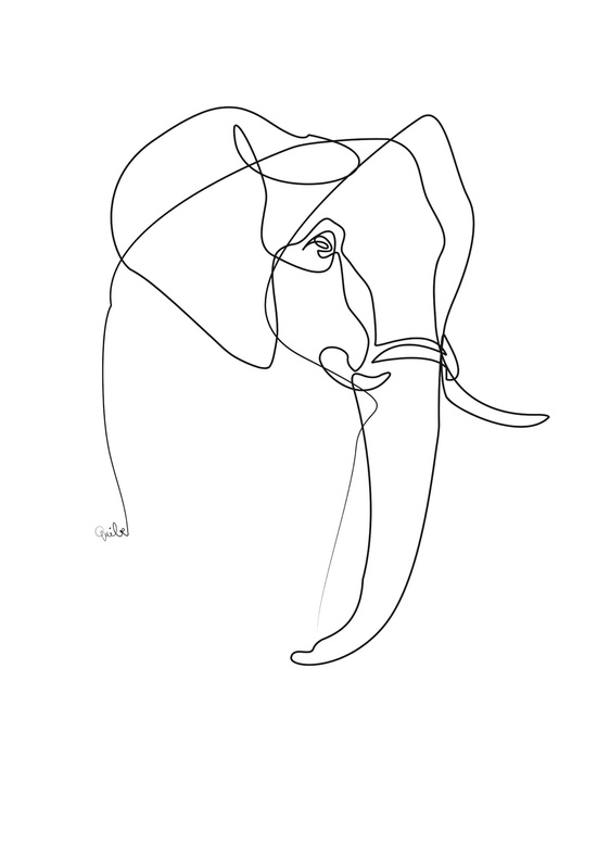 Picture 19 of Is it just one stroke, can you draw like this?
