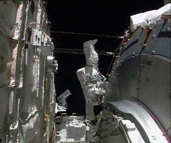 Picture 3 of ISS has the largest and most modern laboratory