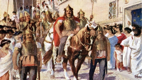 Picture 1 of Italy traced the 1.2 billion USD treasure of the king who once occupied Rome