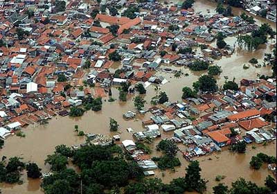 Picture 3 of Jakarta is worried about the plague because of the flood