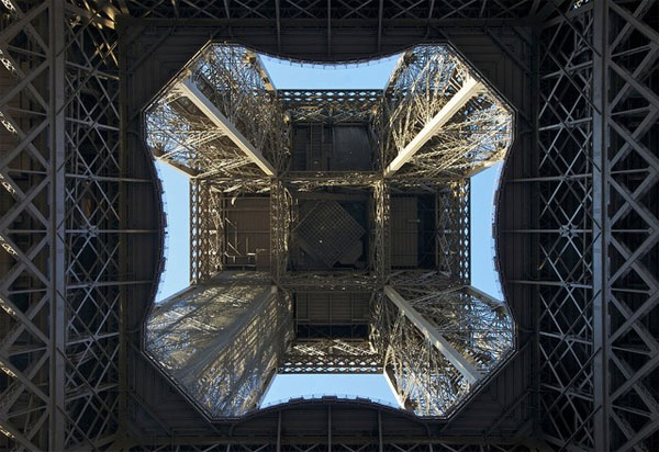 Picture 3 of January 28: The Eiffel Tower was started but the French protested