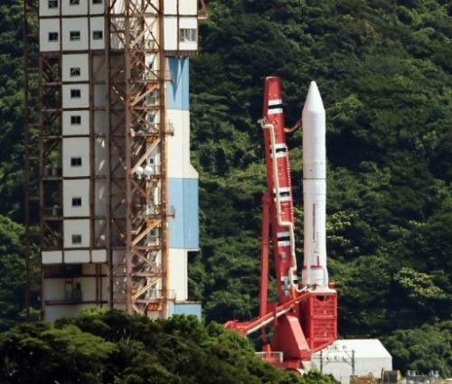 Picture 1 of Japan delayed the launch of the Epsilon rocket 19 hours before the scheduled time