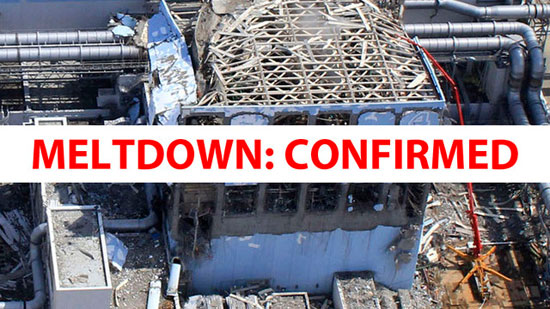 Picture 1 of Japan: Fukushima I's No. 1 reactor core has melted