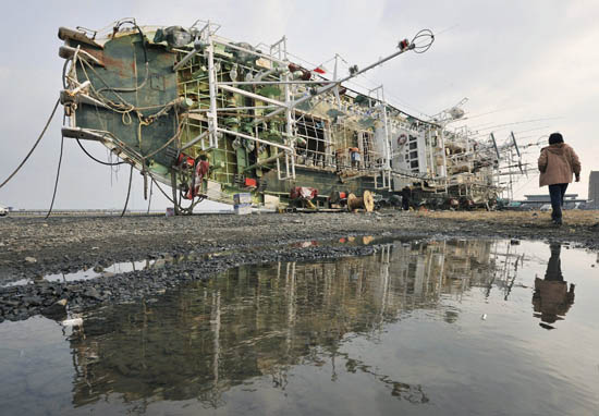 Picture 1 of Japan increased the magnitude of the earthquake to 9.0 richter, the dead could rise to 10,000