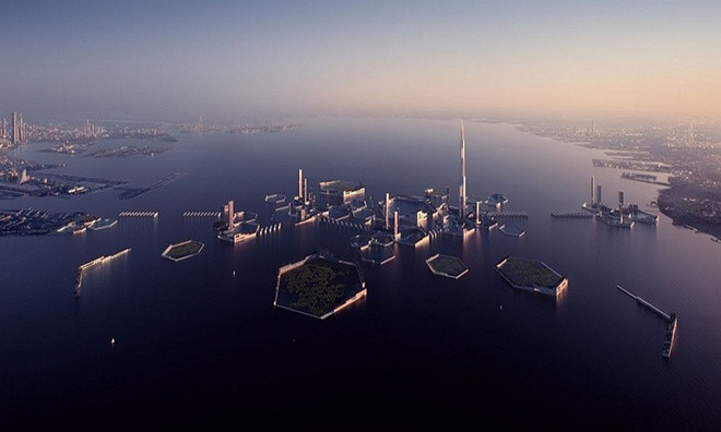 Picture 6 of Japan plans to build a tower of 1.6 kilometers high