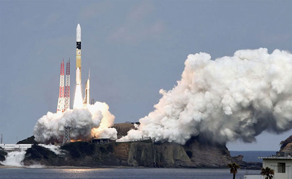 Picture 1 of Japan successfully launched meteorite probes
