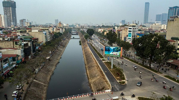 Picture 1 of Japan's 'miracle' technology promises to clean the To Lich River for 2 months