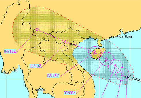 Picture 2 of Jebi storm level up in the East Sea