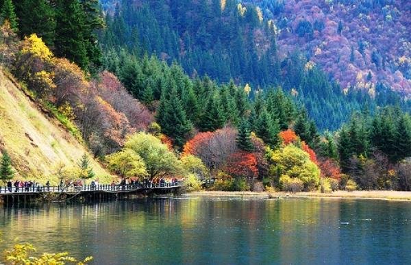 Picture 6 of Jiuzhaigou Nature Reserve - China's natural heritage