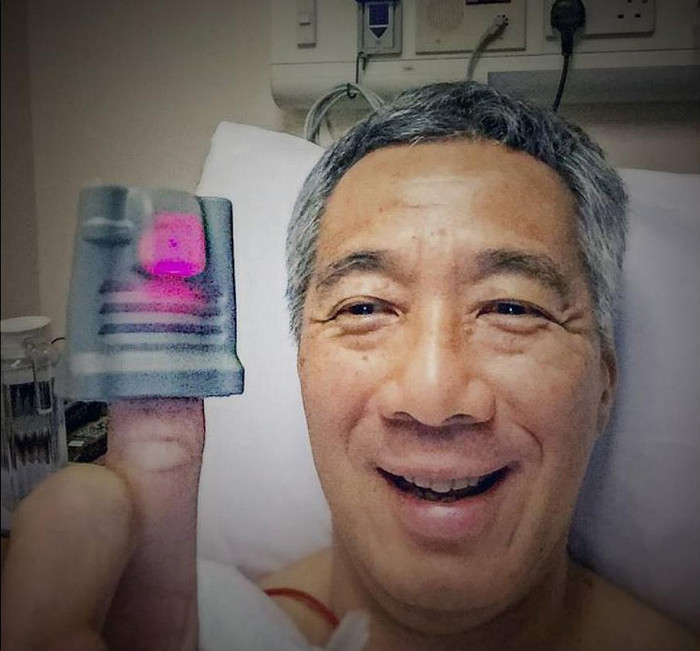 Picture 2 of Journey to fight cancer of Singapore Prime Minister Lee Hsien Loong