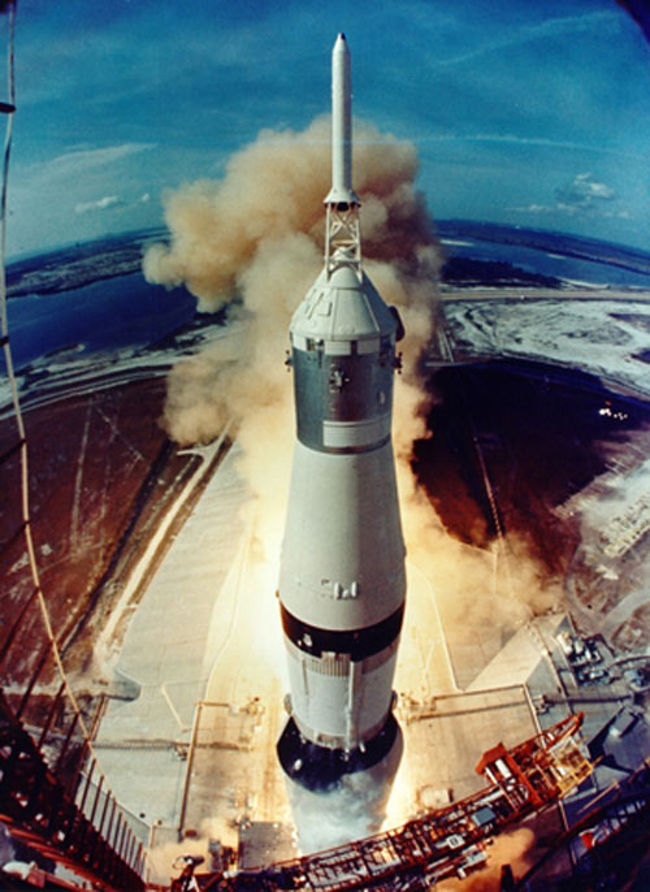 Picture 1 of July 20: Celebrating 47 years of the first time people set foot on the Moon