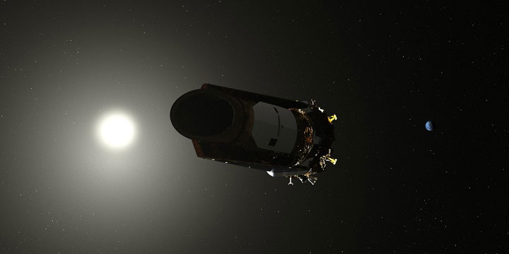 Picture 1 of Kepler telescope officially retired at 151 million km from Earth