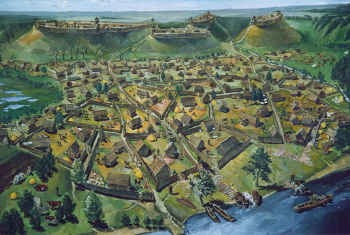 Kernavé archaeological site - World cultural heritage in Lithuania