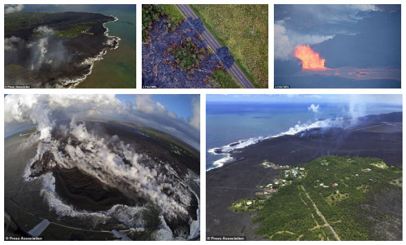 Picture 2 of Kilauea volcano has helped Hawaii