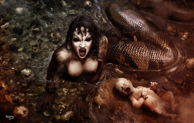 Lamia: Women love is forgotten in Greek mythology images 1