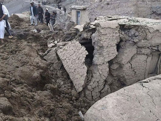Picture 2 of Land in Afghanistan killed 350 people and 2,000 people were missing