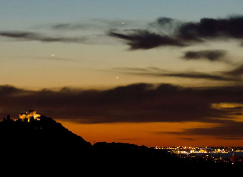 Picture 7 of Landscape triangle in the night