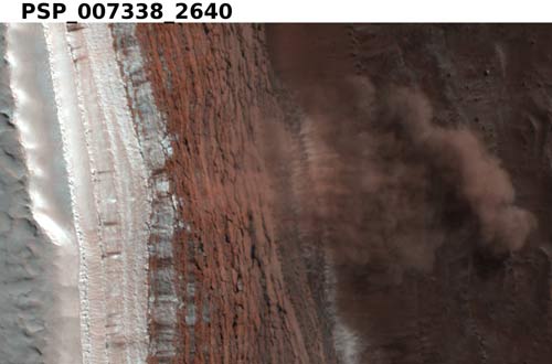 Picture 2 of Landslide on Mars