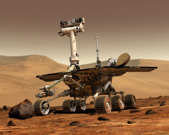 Picture 1 of Large amounts of carbon dioxide existed on Mars