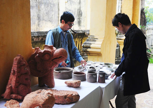 Picture 3 of Large architecture of the Ly Dynasty revealed in Thang Long Citadel