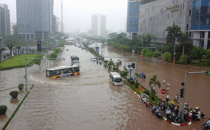 Picture 1 of Large-scale heavy rains in the North will likely last until July 22