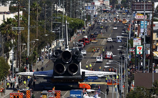 Picture 2 of Last Journey of Space Shuttle Endeavor